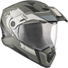 Casque Intégral de Moto Atlas Scorpio Gris côté avant