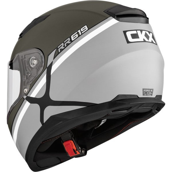 Casque RR619 Quantum gris arrière