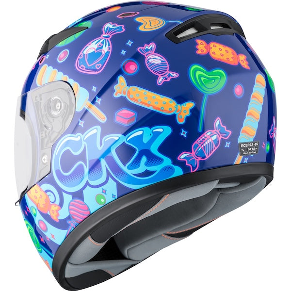 Casque RR519Y Candy Junior - liquidation||Youth RR519Y Candy Helmet - clearance