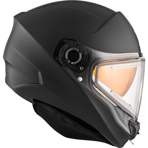 Casque Contact Solid Visière Double Électrique mat