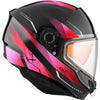 Casque Contact Artik Visière Double Électrique rose