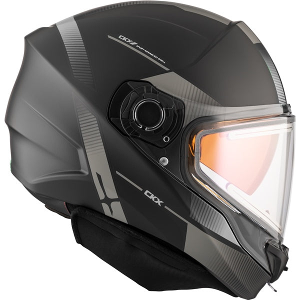 Casque de Sentier Contact Visière Double Électrique||Contact Electric Double Lens Trail Helmet