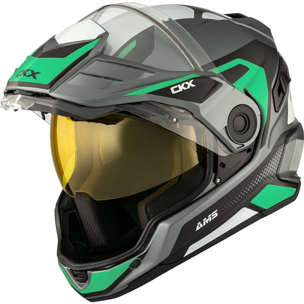 Mission AMS Full Face Optic Helmet with Electric Double Lens