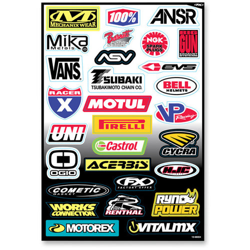 ensemble d'autocollants motul||motul sticker pack