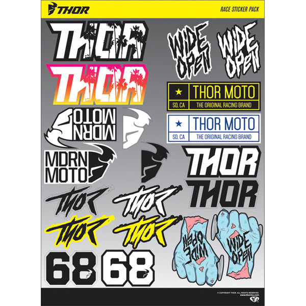 Race Sticker Pack - Thor – ADM Sport