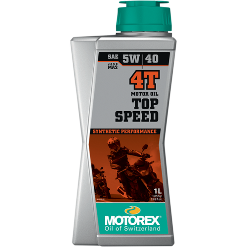 Huile Motorex 100% Synthétique Top Speed 4T||Motorex 100% Synthetic 4T Top Speed Oil