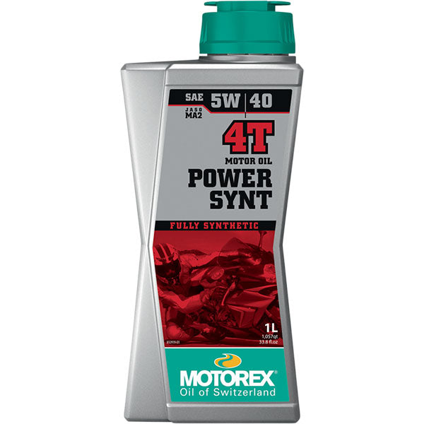 Huile Motorex 100% Synthétique Power Synt 4T||Motorex 100% Synthetic Power Synt 4T Oil