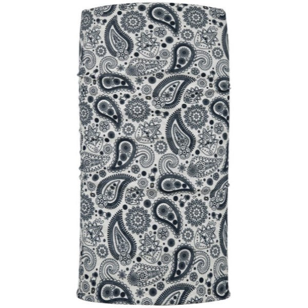 Cache-Tête et Cou Comfy Paisley blanc