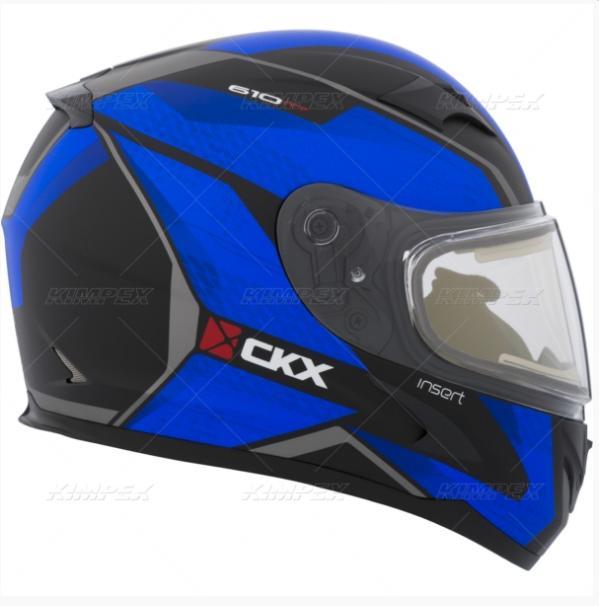 Casque Intégral RR610 Insert Visière double électrique||Electric Double Shield Insert RR610 Full-Face Helmet. Winter