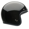 Casque Ouvert de Moto Custom 500 Noir de gauche