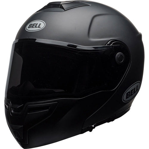 Casque Modulaire de Moto SRT Noir Mat incliné de droite