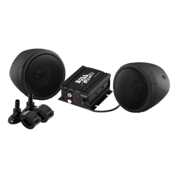 Haut-parleur et Amplificateur Noir||Bluetooth Speaker & Amplifier Black