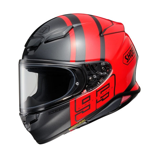 Casque RF 1400 MM93 Collection Track Noir/Rouge