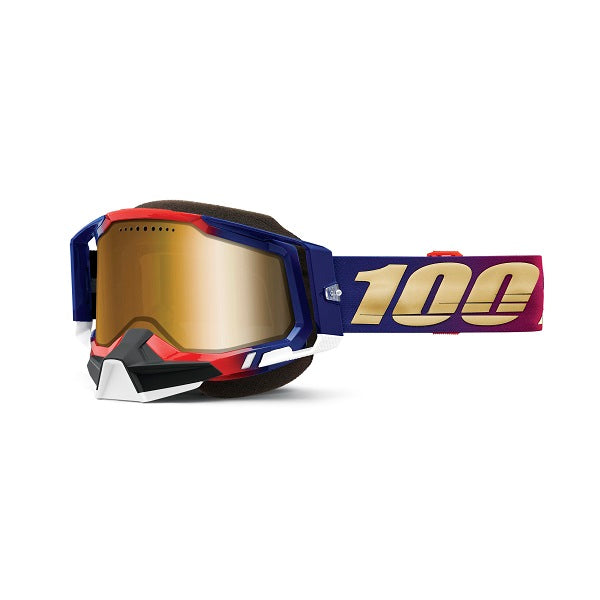 Lunettes Racecraft 2 Snow bleu rouge