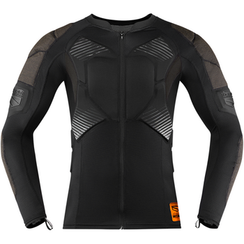 Chandail de Protection de Moto Field Armor Noir