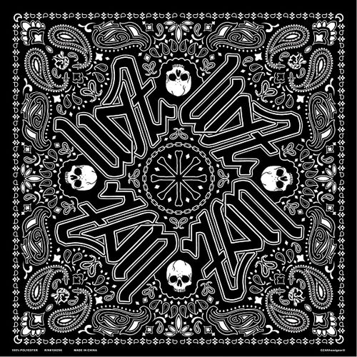 Black Paisley bandana