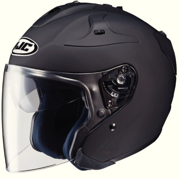 Casque FG Jet noir mat