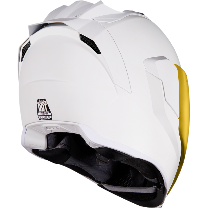 Casque Airflite Peacekeeper Blanc arrière