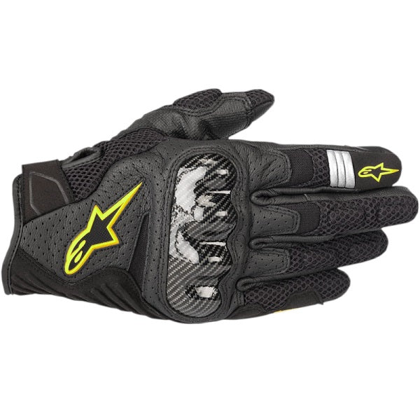 Gants de Moto SMX-1 Air v2| Noir et jaune