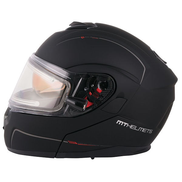mt atom sv helmet Snowmobile Modular Helmet Atom SV Electric - Clearance