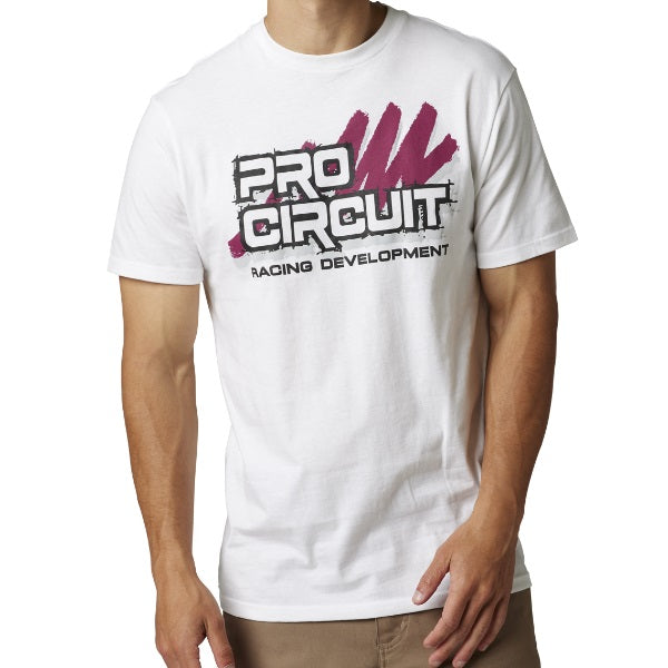 T-shirt Premium Pro Circuit Blanc