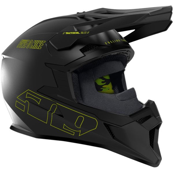 Casque de Snowcross Tactical 2.0 Camo incliné de gauche