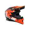 Casque de Snowcross Tactical 2.0 Orange incliné de gauche