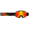 Lunettes de Motoneige Ripper 2.0 Junior Orange de face