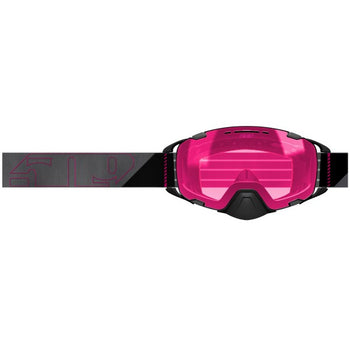 Lunettes de Motoneige Aviator 2.0 Gris/Rose de face