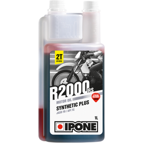 Ipone R2000 RS Synthetic 2T Strawberry Oil