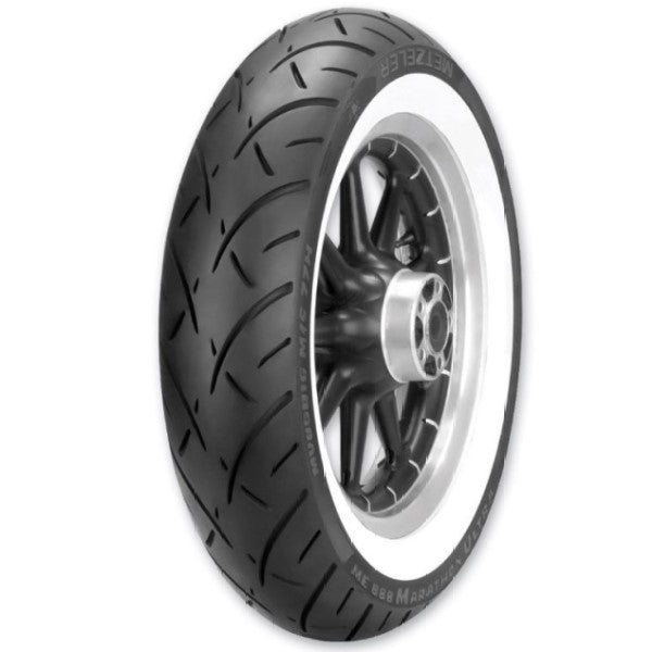 Wide Whitewall Metzeler Marathon Ultra ME888 Tire