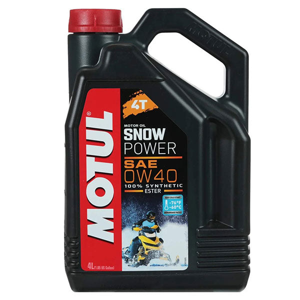 Huile Motul 0w40 100% Synthétique SnowPower||Motul 0w40 100% Synthetic SnowPower