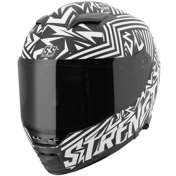 Casque Intégral Lunatic Fringe SS1650 blanc