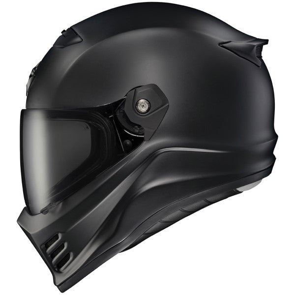 Demi-casque GH-111 avec visière solaire intégrée (noir mat) - Centre de Demi-casque GH-111 avec visière solaire intégrée (noir mat) - Centre de