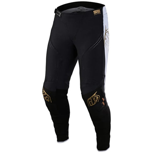 Pantalon de Motocross SE Ultra Arc Troy Lee Designs noir, de face