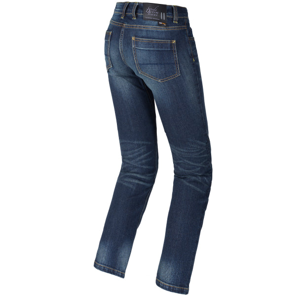 Pantalon Denim J-Tracker Pour Femme bleu foncé arrière