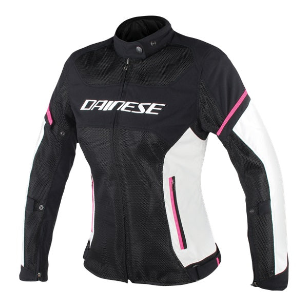 Manteau de Moto Air Frame D1 Tex Femme Noir/Rose - Liquidation