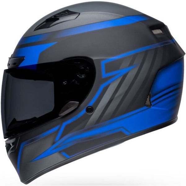 Casque Qualifier DLX Raiser bleu droite