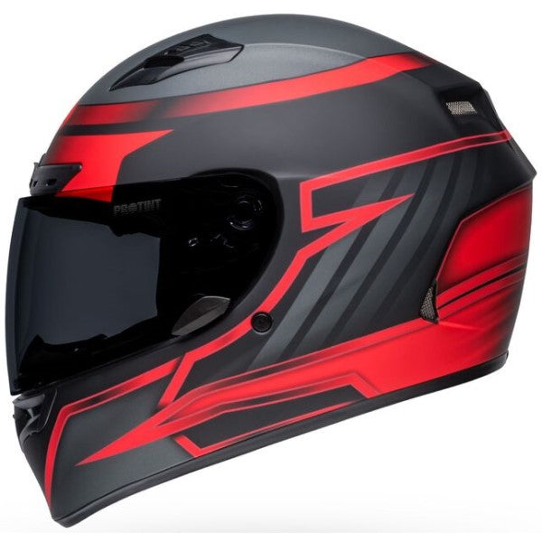 Casque Qualifier DLX Raiser rouge droite