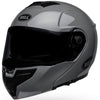 Casque Modulaire de Moto SRT Gris incliné de droite