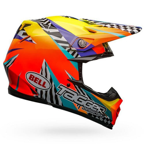 Casque de Motocross Moto-9 Mips Tagger Breakout||Motocross Helmet Moto-9 Mips Tagger Breakout