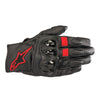 Gants en cuir Celer v2 rouge