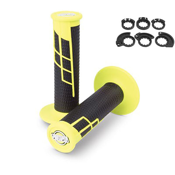 Poignées De Guidon Pro Taper SOFT - Jaune - Pour Motocross, Enduro, Surron - Neuves