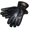 Gants Moto Chauffants en Cuir/noir