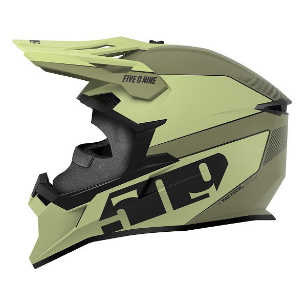 Casque de Snowcross Tactical 2.0 Vert de droite