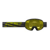 Lunettes de Motoneige Ripper 2.0 Junior Noir/Jaune de face