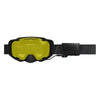 Lunettes de Motoneige Aviator 2.0 Ignite S1 Jaune/Noir de face