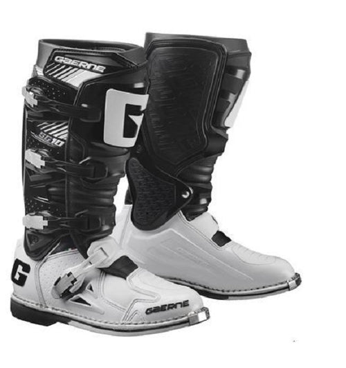 Bottes de Motocross Gaerne SG-10 Noir Blanc