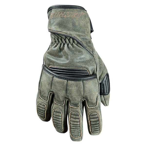 Gants en cuir Iron Age vert