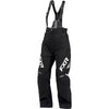 Pantalon de Motoneige Adrenaline noir blanc, de face